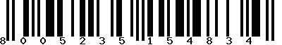 EAN-13 : 8005235154834