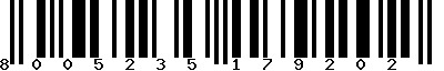 EAN-13 : 8005235179202