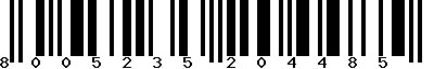 EAN-13 : 8005235204485