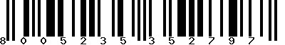 EAN-13 : 8005235352797