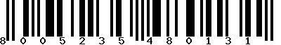EAN-13 : 8005235480131