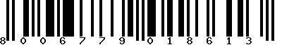 EAN-13 : 8006779018613