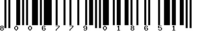 EAN-13 : 8006779018651