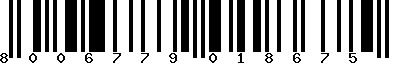 EAN-13 : 8006779018675