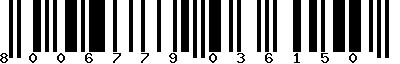 EAN-13 : 8006779036150