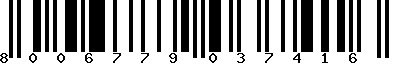 EAN-13 : 8006779037416