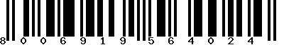 EAN-13 : 8006919564024