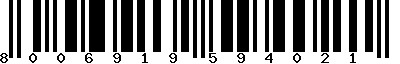 EAN-13 : 8006919594021