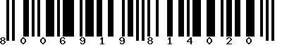 EAN-13 : 8006919814020