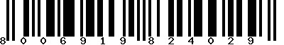 EAN-13 : 8006919824029