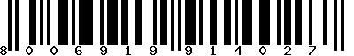 EAN-13 : 8006919914027