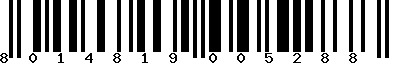 EAN-13 : 8014819005288