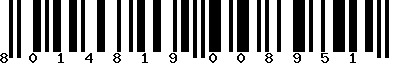 EAN-13 : 8014819008951