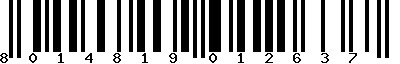 EAN-13 : 8014819012637