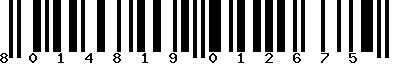 EAN-13 : 8014819012675