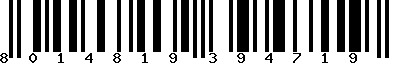 EAN-13 : 8014819394719