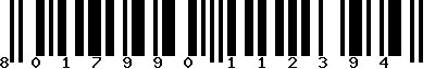 EAN-13 : 8017990112394