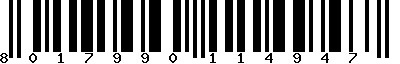 EAN-13 : 8017990114947