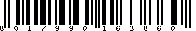 EAN-13 : 8017990163860