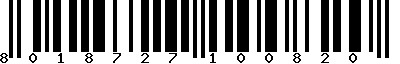 EAN-13 : 8018727100820