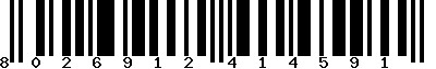 EAN-13 : 8026912414591