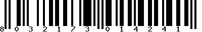 EAN-13 : 8032173014241