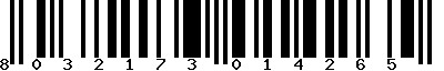 EAN-13 : 8032173014265