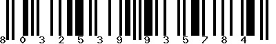 EAN-13 : 8032539935784