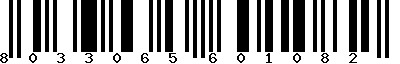 EAN-13 : 8033065601082