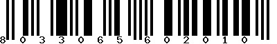 EAN-13 : 8033065602010