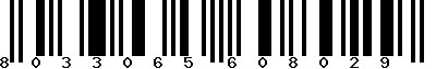 EAN-13 : 8033065608029