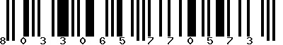 EAN-13 : 8033065770573