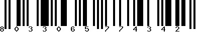 EAN-13 : 8033065774342
