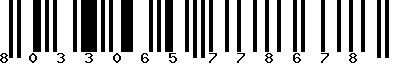 EAN-13 : 8033065778678