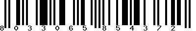 EAN-13 : 8033065854372