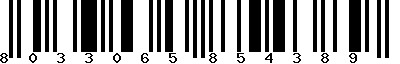 EAN-13 : 8033065854389