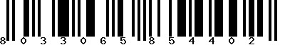 EAN-13 : 8033065854402