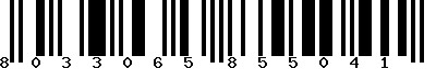 EAN-13 : 8033065855041