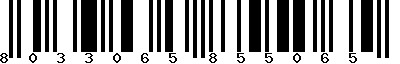 EAN-13 : 8033065855065