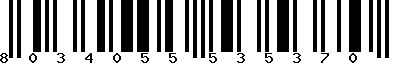 EAN-13 : 8034055535370