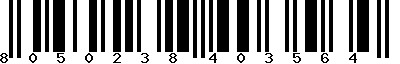 EAN-13 : 8050238403564