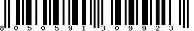 EAN-13 : 8050591309923