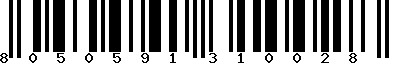 EAN-13 : 8050591310028