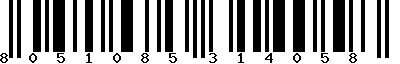 EAN-13 : 8051085314058