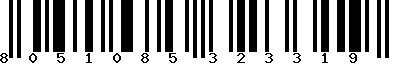 EAN-13 : 8051085323319