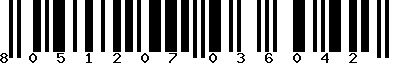 EAN-13 : 8051207036042