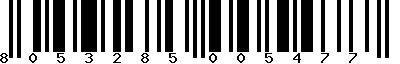 EAN-13 : 8053285005477