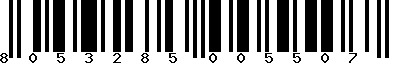 EAN-13 : 8053285005507