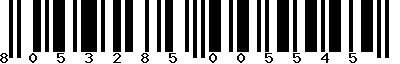 EAN-13 : 8053285005545