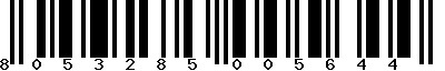 EAN-13 : 8053285005644